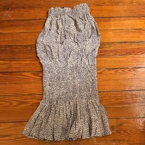 Planet Blue Leopard Print Mini Dress (good karma)